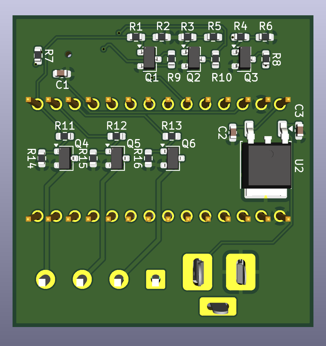 Flux PCB Back